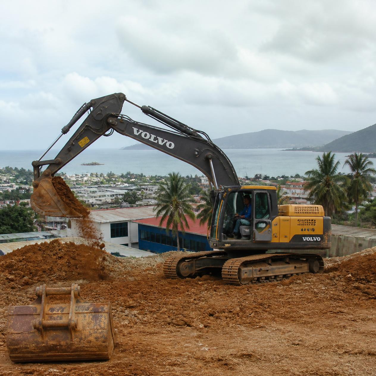 Chantier d'équipement professionnel en Outre-Mer — Girardin industriel